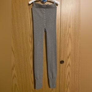 Gray Seamless Thermal Leggings